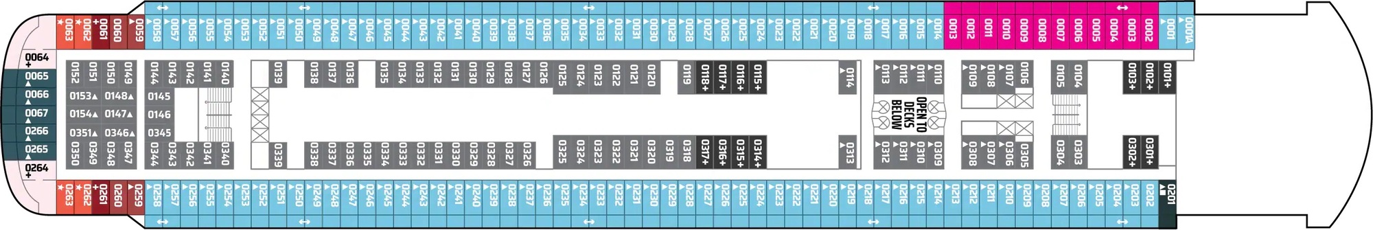 Norway Deck 10 plan